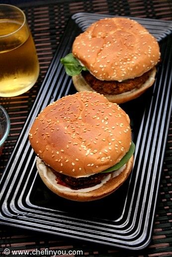 Vegetarian (and Vegan) Burger Recipe