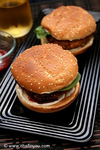 Vegetarian (and Vegan) Burger Recipe