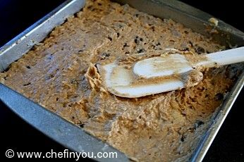 Eggless Banana Cake with Oats