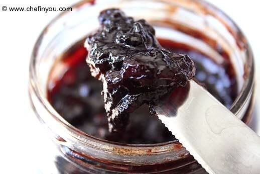 Plum Preserves recipe with raisins