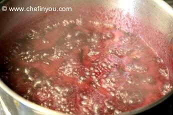 Plum Preserves with Raisins recipe