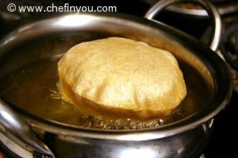 How to make Indian Poori | Puri Recipe (step by step)