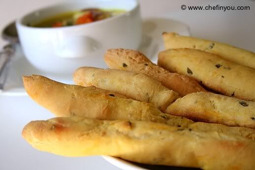 Basil-Saffron-breadsticks