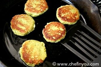 Pan fried Falafels Recipe | Zucchini Recipes