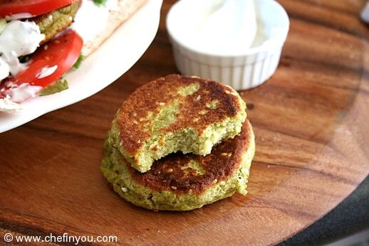 Pan fried Falafels Recipe | Zucchini Recipes