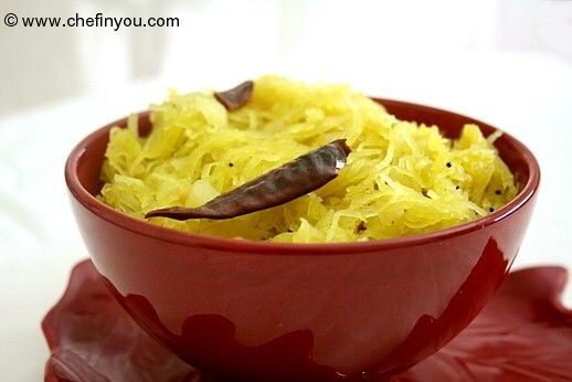 Indian Style Spaghetti Squash Curry Recipe