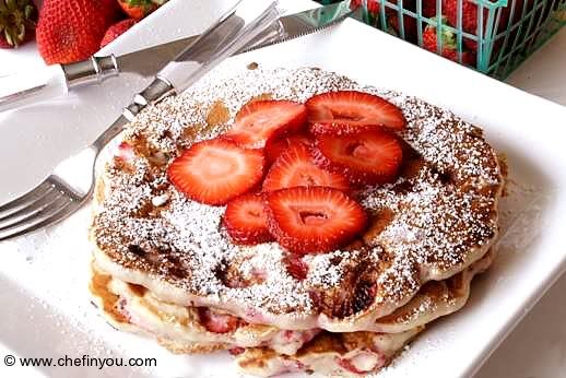 Strawberry Pancakes