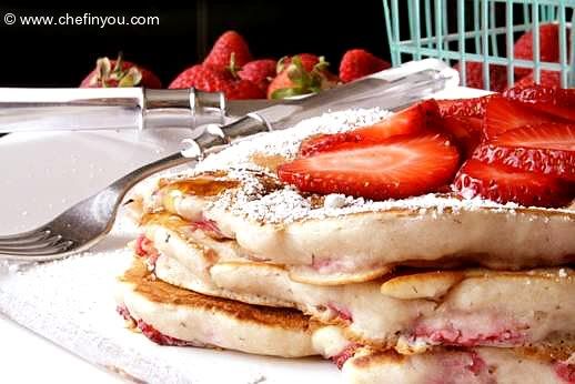 Strawberry Pancakes