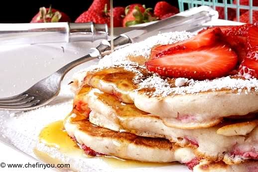 Strawberry Pancakes