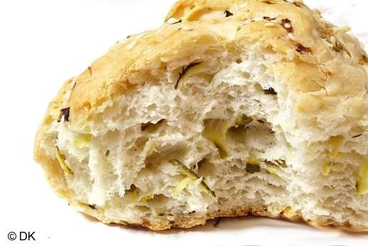 Zucchini/ Courgette Crown Bread