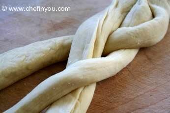 Zopf (Zupfe)- White braided Loaf bread