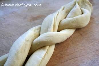 Zopf (Zupfe)- White braided Loaf bread