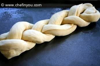 Zopf (Zupfe)- White braided Loaf bread