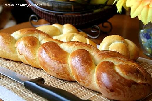 Zopf (Zupfe)- Swiss Braided Loaf Bread