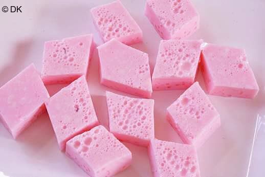 Pink Diamonds- Agar-Agar jelly