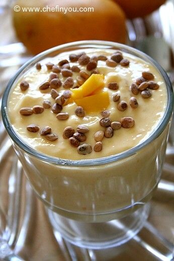 Amrakhand / Mango Shrikhand (Mango Smoothie) Recipe