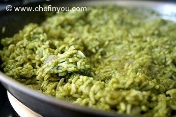Arroz Verde (Mexican Green Rice Recipe)