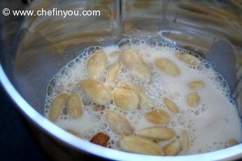 Badam Ka Halwa (Almond Fudge Recipe)