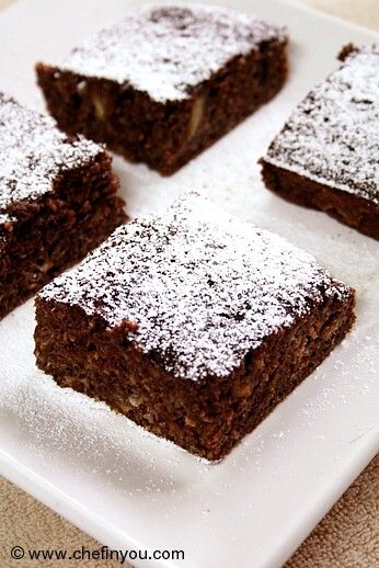 Low Calorie Banana Chocolate Brownie Recipe