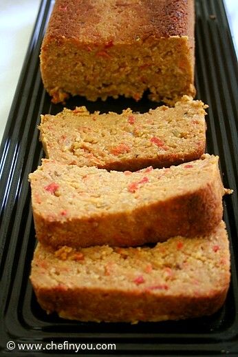 Vegetarian Meat Loaf (lentils and bean) recipe