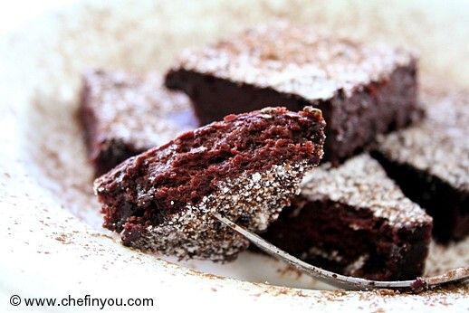 Beetroot Chocolate Brownie Recipe (Cake)