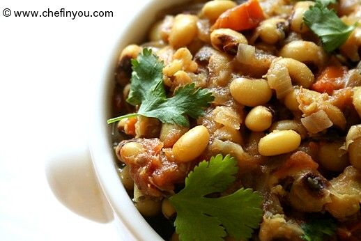 Spicy Black Eyed Peas/beans Recipe