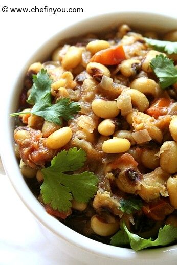 Spicy Black Eyed Peas/beans Recipe