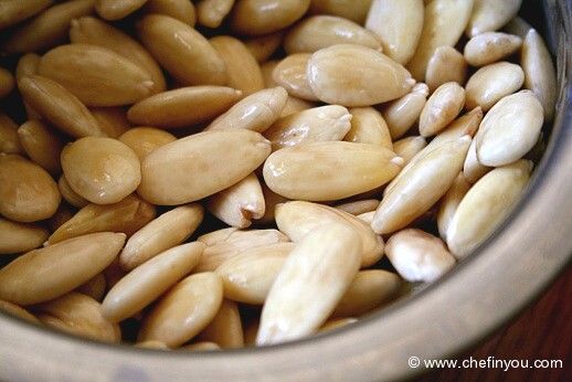 ... | | How to blanch Almonds from ChefInYou | Print This Post