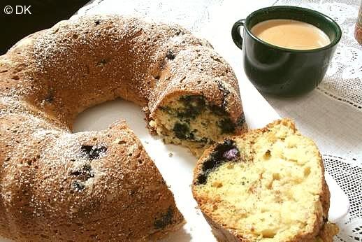 Blueberry Cake Eggless