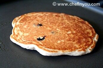 Blueberry Buckwheat Pancakes Recipe from scratch