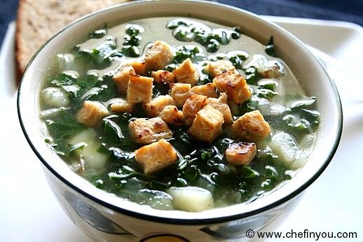 Caldo Verde (Portuguese Kale Soup) Recipe