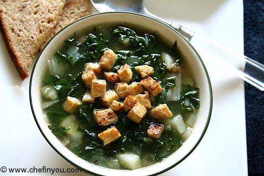 Caldo Verde (Portuguese Kale Soup) Recipe