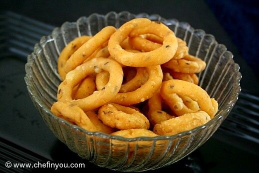 Chegodilu /Chekodilu (Kola vadai) recipe