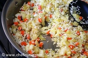 Chickpeas Rice Recipe (Channa Pulao/Pilaf)