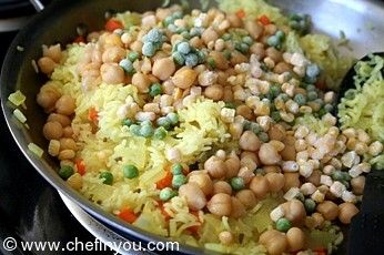 Chickpeas Rice Recipe (Channa Pulao/Pilaf)