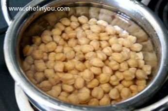 Chickpeas sundal recipe