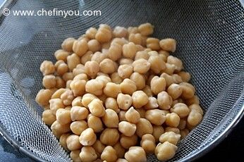 Chickpeas sundal recipe