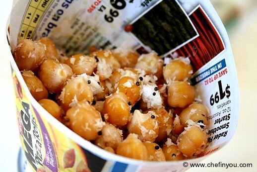 Chickpeas Sundal recipe