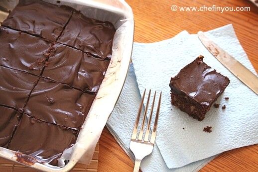 Easy and the Best Chocolate Chip Fudge Brownies recipe