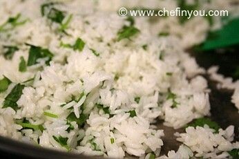 Chipotle style Cilantro Lime Rice Recipe