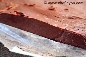 Easy Cinnamon Chocolate Fudge Recipe with Condensed Milk