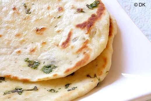 Difference between Naan and Kulcha