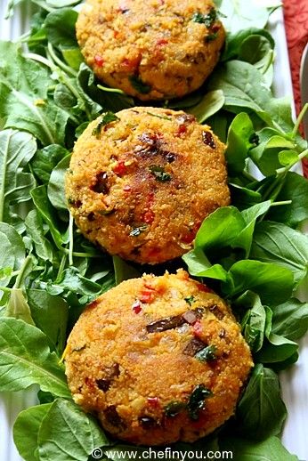 Couscous Patties/burger/cutlet recipe