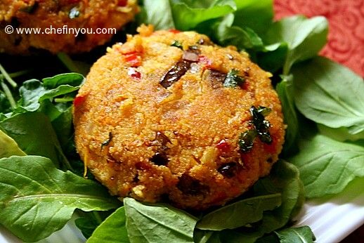 Couscous Patties/burger/cutlet recipe