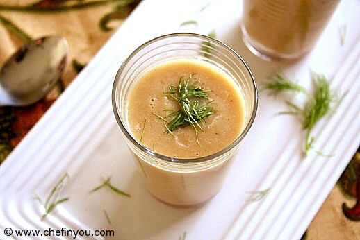 Cream Of Fennel Soup Recipe