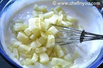 Indian Cucumber Raita Recipe (Yogurt sauce)