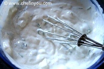 Indian Cucumber Raita Recipe (Yogurt sauce)