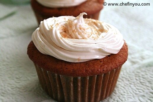 Spiced Pumpkin Cupcake Recipe