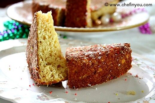 Easy Vanilla Cake recipe ( Eggless) from scratch