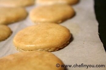 French Macaroons with chocolate filling recipe